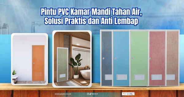 Pintu PVC Kamar Mandi Tahan Air, Solusi Praktis dan Anti Lembap<